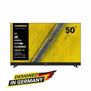 Телевизор с саундбаром QLED 4K 50" Carrera №504