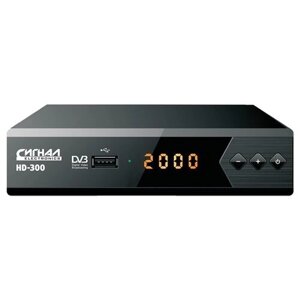 Тв-тюнер сигнал electronics HD-300 черный