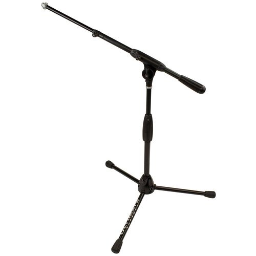 Ultimate Pro-T-Short-T стойка микрофонная низкая "журавль" на треноге, телескоп. стрела, высота 49-76см, черная