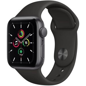 Умные часы Apple Watch Series SE Gen 1 40 мм Aluminium Case GPS RU, серый космос/черный
