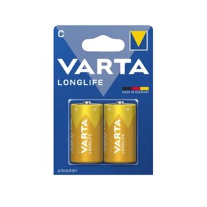 Варта / Varta - Батарейки Longlife Power C LR14 1,5V 2 шт