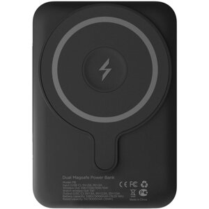 Внешний Аккумулятор VLP MagSafe Dual 5000 mAh Black