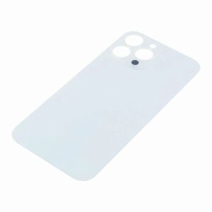 Задняя крышка для Apple iPhone 13 Pro Max (с широким отверстием) белый, AAA