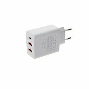 Зарядное устройство Baseus OS Cube Fast Charger 2U+C 30W EU Moon White P10111402213-00