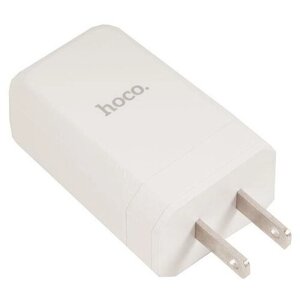 Зарядное устройство HOCO C45 cool rotary один порт USB, 5V, 2.4A, белый