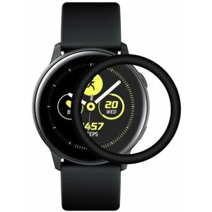 Защитная пленка AG-Ceramics для Samsung Galaxy Watch Active 2 (44 мм) (полное покрытие) черный