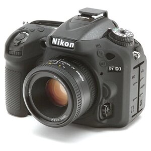 Защитный силиконовый чехол MyPads для фотоаппарата Nikon D750 ультра-тонкая полимерная из мягкого качественного силикона черный