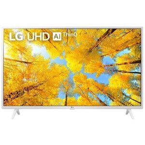 43" Телевизор LG 43UQ76906LE 2022 RU, белый шелк