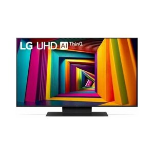 43" Телевизор LG 43UT91006LA. ARUB, 4K ultra HD, черный, смарт тв, webos