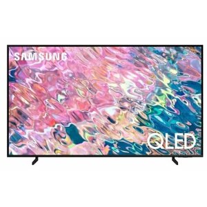 43" Телевизор samsung QE43Q60abuxru QLED, HDR (2021), черный