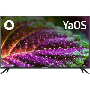 55" Телевизор Accesstyle 4K Ultra HD на платформе YaOS, U55EY1500B, черный