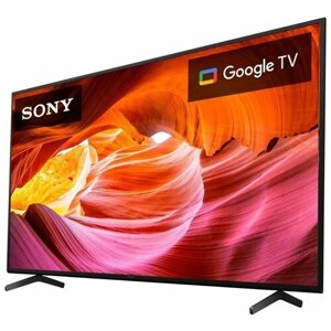 55" Телевизор Sony KD-55X75K 2022 VA, черный