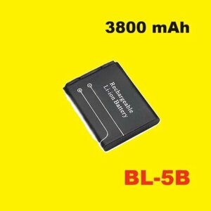 Аккумулятор BL-5B li-ion battery 3.7v 3800mah для GSM/GPS/GPRS трекера TK102 GPS 102 батарея TK102B GPS 102B батарейка TK102C GPS 102C тк102