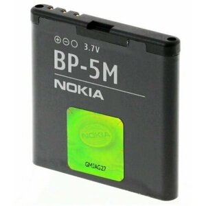 Аккумулятор BP-5M для Nokia 8600 Luna/ 5610 / 5700 / 6220Cl / 6500Slide / 7390