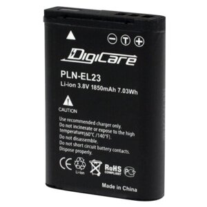 Аккумулятор DigiCare PLN-EL23 / EN-EL23 для Coolpix S810, P600