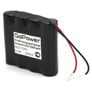 Аккумулятор для радиотелефонов GoPower T393 PC1 NI-MH 1500mAh