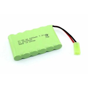 Аккумулятор Ni-Mh 7.2V 2400 mAh AA Flatpack разъем Tamiya