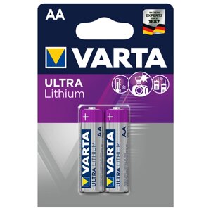 Аккумулятор VARTA ULTRA lithium AA/LR06 бл 2