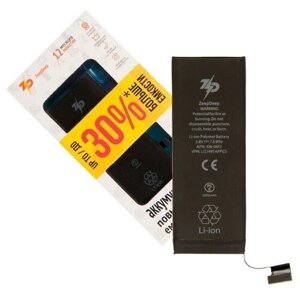 Аккумуляторы для смартфонов / Аккумулятор для iPhone 5 ZeepDeep +39% увеличенной емкости: батарея 2000 mAh, монтажный стикер
