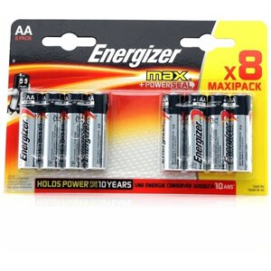 Батарейка AA LR6 energizer MAX 8 шт