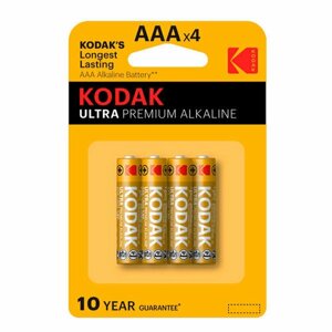 Батарейка AAA LR03 (kodak) (4шт.) ULTRA premium