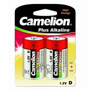 Батарейка Алкалиновая Camelion Plus Alkaline D 1,5V Lr20-Bp2 Camelion арт. LR20-BP2