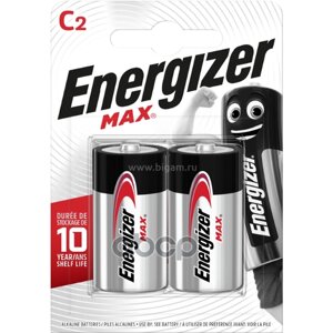 Батарейка Алкалиновая Energizer Max C 1,5v Упаковка 2 Шт. E302306700 Energizer арт. E302306700