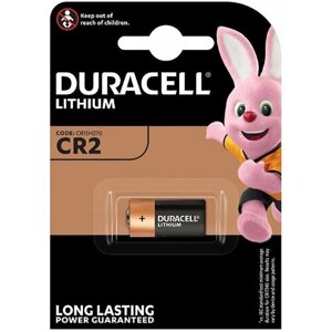 Батарейка Duracell CR2 3В литиевая