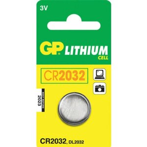 Батарейка GP CR2032-C1 (для BIOS микросхемы материнской платы)