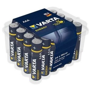 Батарейка VARTA energy 4103 LR03 AAA, в упаковке 24 шт
