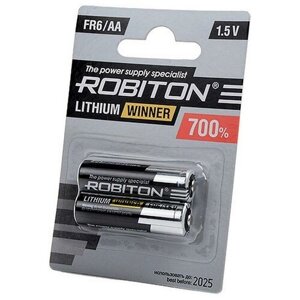 Батарейки robiton FR6 winner R-FR6-BL2 BL2
