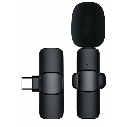 Беспроводной микрофон для iPhone Wireless Live-Stream Microphone Remax K02