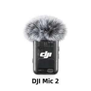 Беспроводной петличный микрофон для мобильного устройства DJI Mic 2 Transmitter ANC, черный