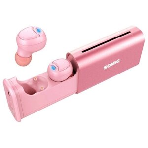 Беспроводные наушники Somic W20, pink