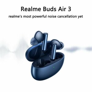Беспроводные наушники TWS Realme Buds Air 3 BT5.3/30mAh/4ч синие