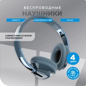 Bluetooth-наушники накладные 5.0 400mAh More choice HW33 Blue