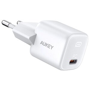 Cетевое зарядное устройство Aukey Omnia Mini USB-C 20W (PA-B1), белый