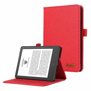 Чехол для планшета (электронная книга) Amazon Kindle 11/ PaperWhite 6 2022, красный