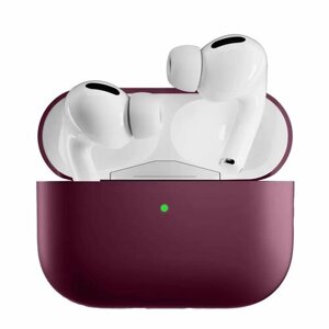 Чехол силиконовый Case Protection для Airpods Pro, малиновый (17)