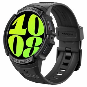 Чехол SPIGEN для Galaxy Watch 6 (44mm) - Rugged Armor Pro - Черный - ACS06496