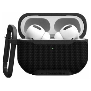 Чехол Urban Armor Gear (UAG) Metropolis Ballastic ARMR Case для AirPods Pro/Pro 2, цвет Черный