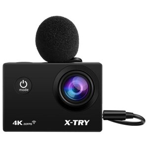 Цифровая камера X-TRY XTC183 EMR 4K wifi + сзу