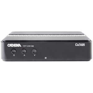 Цифровой ресивер DVB-T2 cadena CDT-2291SB черный