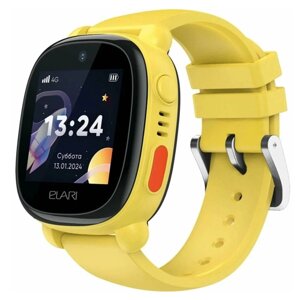 Детские умные часы Elari KidPhone 4G Lite Желтый