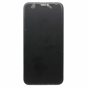 Дисплей для Apple iPhone A1901 в сборе с тачскрином (черный) (HQ)