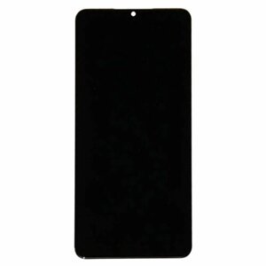 Дисплей для Samsung A127F Galaxy A12 Nacho в сборе с тачскрином (черный) (оригинальный LCD)