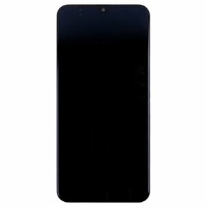 Дисплей для Samsung A205F Galaxy A20 модуль с рамкой и тачскрином (черный) (HQ)