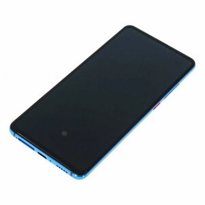 Дисплей для Xiaomi Mi 9T / Mi 9T Pro / Redmi K20 и др. (в сборе с тачскрином) в рамке, синий, AAA