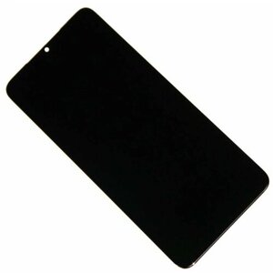 Дисплей для Xiaomi Poco M3, Redmi 9T в сборе с тачскрином черный (OEM)
