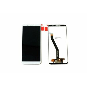 Дисплей с тачскрином для Huawei Honor 7C (белый) (AA) LCD